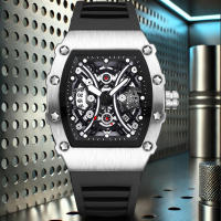 Reloj De Cuarzo Para Hombre Nueva Moda Casual Con Correa De Silicona Reloj De Pulsera Con Calendario Resistente Al Agua - details 4