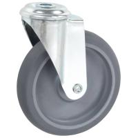 vidaXL Ruedas giratorias con agujero pasador 4 unidades 125 mm - details 2