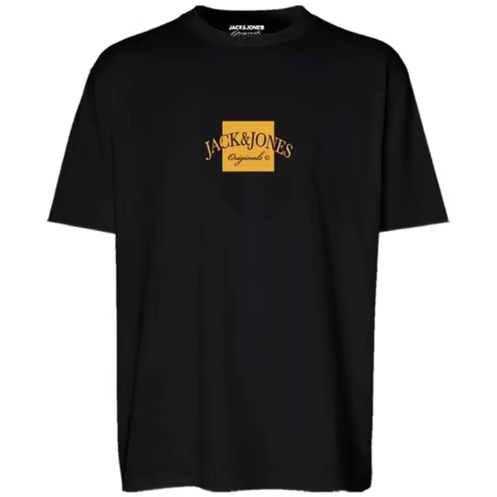 Camiseta de Manga Corta Jack&Jones  para hombre en color negro - 1