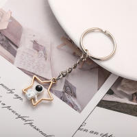 Llavero Creativo Estrella Luna Astronauta Pareja Diseño Romántico Lindo Colgante Para Mochila Metal Zinc Aliado Para Amantes - details 4