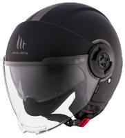 CASCO MT HELMETS MODELO VIALE SV S MATT BLACK - details 1