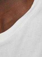 Jack & Jones Jjelogo Tee Ss O-Neck 2 Col Ss24 Sn 12246690 Cloud Dancer Hombre - details 2