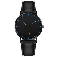 Reloj De Lujo Para Hombres Y Mujeres Reloj De Cuarzo Con Dial De Acero Inoxidable Diseño Casual Nuevo 2024 Correa De Cuero - details 10