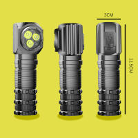 Linterna Frontal LED Blanco Roja Para Pesca Tipo-C USB 18650lampara De Cabeza Para Caza Y Camping Con Luz Magnética - details 5