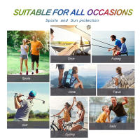 1Par De Mangas De Protección Solar UV Para Hombres Y Mujeres UPF 50 Compresión Fría Para Ciclismo Baloncesto Golf - details 11