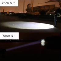 Linterna LED Recargable Potente Torcha Brillante Ultra T6 Con Zoom Para Camping Al Aire Libre Luz De Exterior Lámpara Torcha LED - details 13