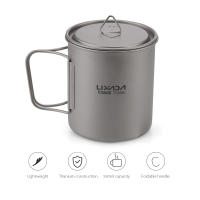 Taza De Camping De Titanio Portátil Con Mano Doblada Adecuada Para Picnic Tamaño 300ml / 350ml / 450ml / 550ml / 650ml / 750ml - details 23