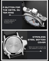 Reloj Deportivo Para Hombre SANDA Cuarzo Digital Resistente Al Agua Con Alarma Y Pantalla Dual Reloj Masculino De Moda Casual Material De Correa Resina Display LED Y Digital - details 21