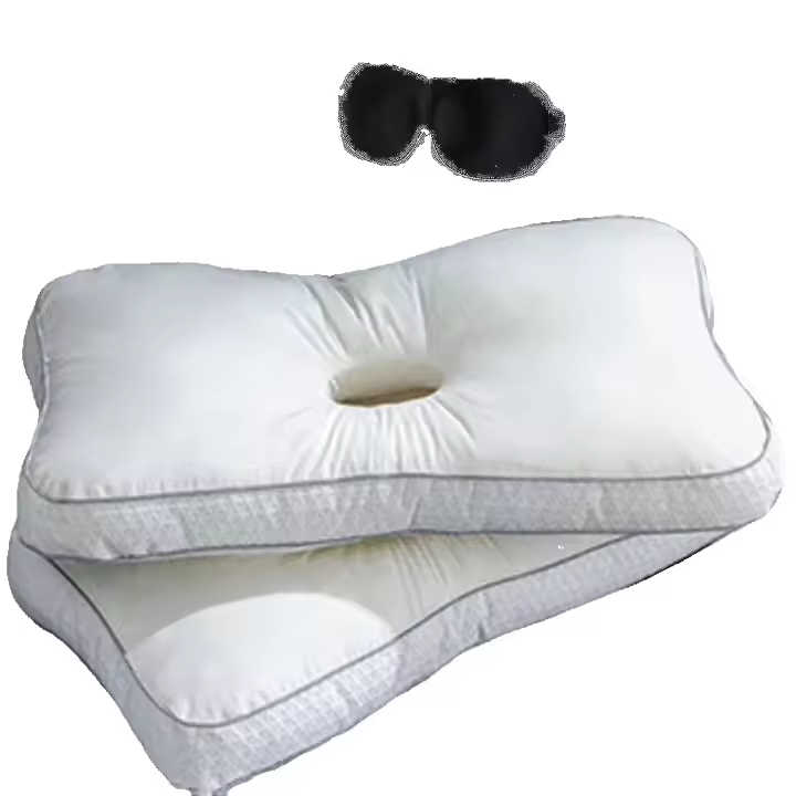 Piercing Pillow For Side Sleepers, Ear Pillows With Ear Hole,for Ear Pressure Relief, Cnh Pai (bean) - 1