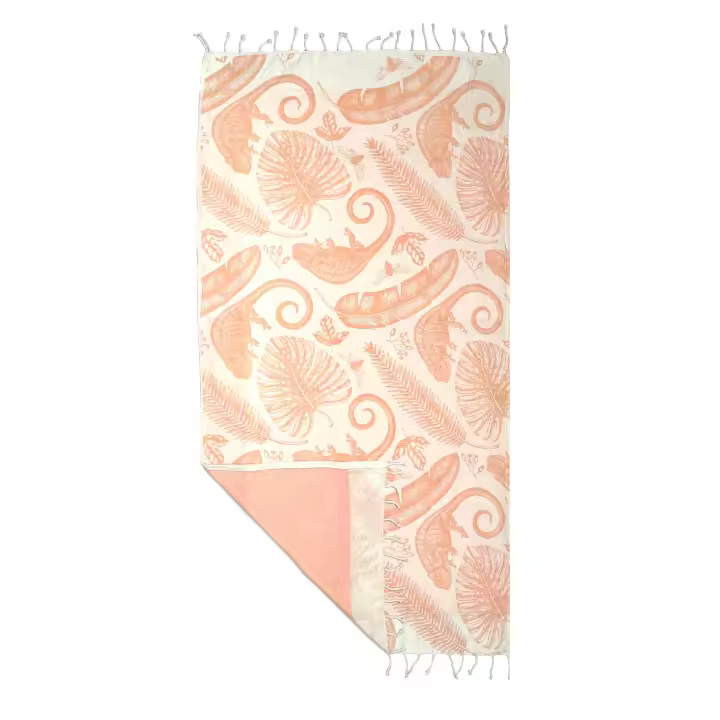 NAF NAF - Toalla pareo de playa SELVA 90x170cm 100% algodón - 1