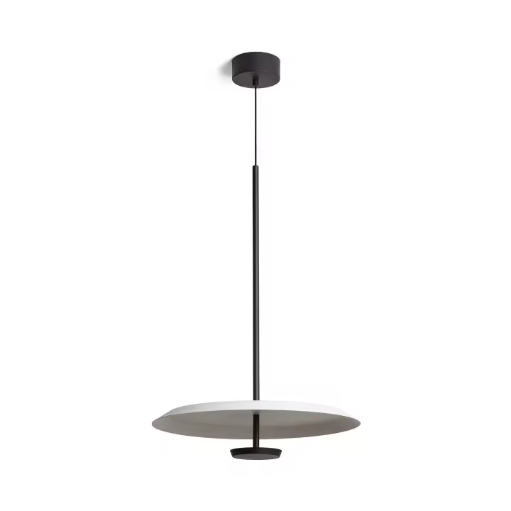 Ledkia Lámpara Colgante LED 10.5W Aluminio Ariella Negro - 1