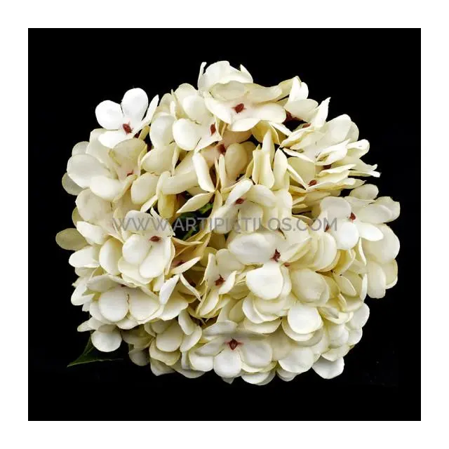 HORTENSIA DE TELA Raíz FLORES Inicio FLORES DE TELA - Decoración Hogar - 1