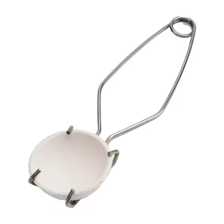 Tolva De Derrame De Oro De Acero Inoxidable 25cm Con Pinzas De Abrazo Y Tijeras De Crucero Accesorios De Horno Para Fundición De Oro - 1