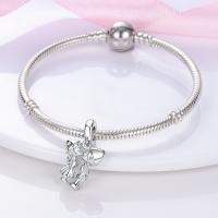 Encantos De Pareja De Niño Y Niña Platinados Con Circonia Para Pulsera O Collar Joyería Para Mujer Pendiente Clásico De Moda Vintage Romántico - details 57