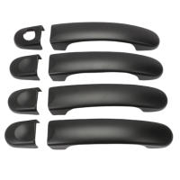 Cubierta De Manija De Puerta Negra Para Volkswagen Transport T5 T6 Caddy Van 8 PCS Accesorios Para Exterior Del Vehículo - details 5
