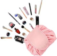 Organizador de Viaje Bolsa de Cosméticos con Cordón Rosa - details 0