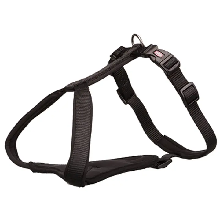 ARNÉS Trixie-Y Premium Negro para Perros | Ajustable y Cómodo - 1