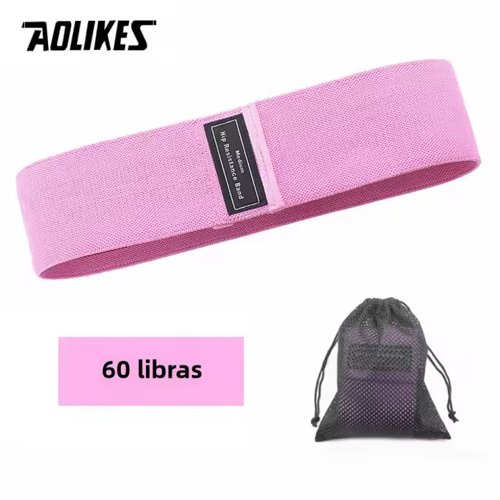 AOLIKES Bandas De Resistencia Para Fitness Anti-slip Anillas De Cadera Para Squats Entrenamiento De Gimnasio Y Yoga Elasticidad Braided - 1