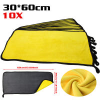 Toalla De Microfibra Para Lavar Y Secar Coche 10/5PCS VAT Teñido Herramientas De Limpieza Y Detallado De Coche - details 13