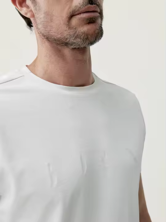 T-Shirt Melville White Chalk - 1
