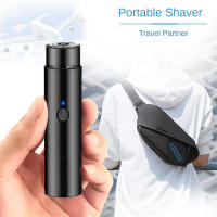 Afeitadora Eléctrica USB Recargable Para Hombres Viaje Mini Afeitadora Portátil Cuchilla Fina Para Barba Y Cuerpo Trimmer De Pelo - details 13