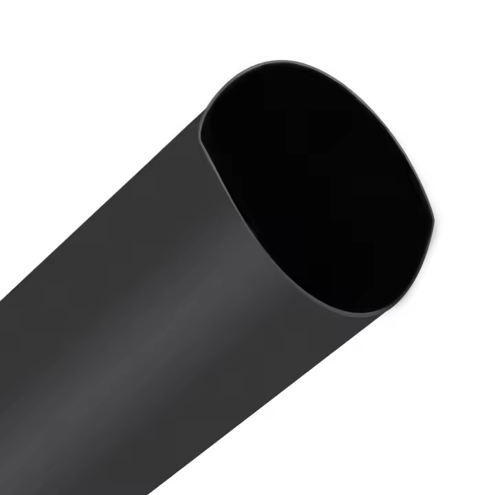 Actecom Tubo Termorretráctil 10 Piezas 2:1 Poliolefina Tubo Termoretráctil Envoltura de Alambre 40x5mm Negro 10 unidades - 1