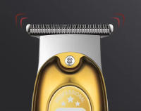 Cortador De Pelo Eléctrico Portátil Kemei KM-679 Para Hombres Cuchilla Reciprocante Trimmer De Barba Afeitadora Universal Recargable Velocidad Alta Longitud De Corte 0.5-1 Mm - details 2