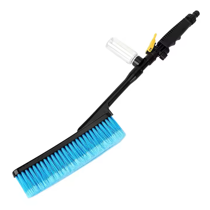 Cepillo De Coche Con Botella Limpiadora Espuma Limpia Para Automóviles Camiones Caravanas off Road 4x4 SUV Accesorios De Motocicleta Herramienta De Limpieza Auto - 1