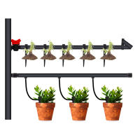 50Pcs Derrame Ajustable De 8 Agujeros Con Espinas Dispositivo De Riego Por Aspersión Para Jardín Y Estufa Del Invierno Unidad De Conexión De 4mm - details 9
