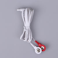Cable De Conector Para Unidad TENS De 1.5/1.8M 2.35mm Reemplazo De Jack DC Electrodo Electrode En Color Negro Para Masaje - details 7