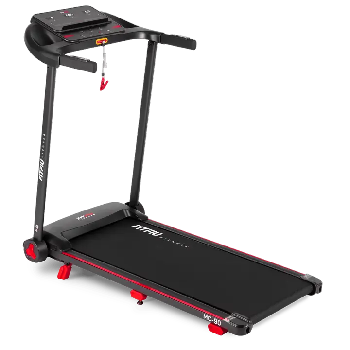 FITFIU Fitness MC-90 - Cinta de correr Plegable, con Inclinación, Pantalla LCD Multifunción, Conectividad con App (Zwift, Fitime, Kinomapp), Peso Máx. 100kg, Caminadora para el Hogar/ Oficina - 1