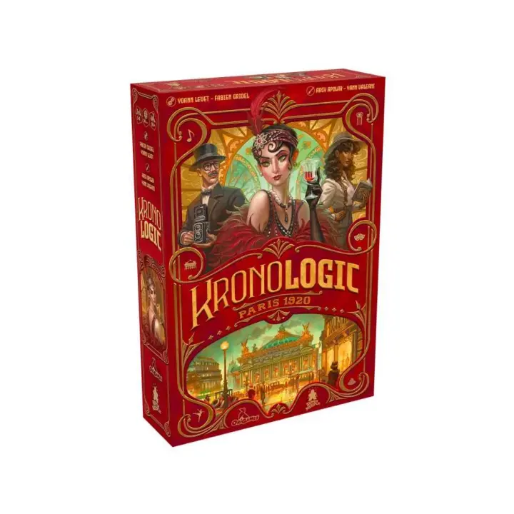 Kronologic | Asmodee | España | Juego de Mesa | Cartas | 1 a 4 Jugadores - 1