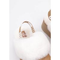 UGG FUNKETTE  Zuecos De Plataforma Mujer Cuero - details 2