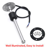 Voltímetro Digital Para Coche Y Barco Rango 0-190 Ohm Con Sensor De Nivel De Aceite A5 Indicador De Nivel De Combustible DC 12V 24V - details 15