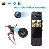 Cámara Mini HD 1080P Portátil Cámara De Acción Digital Pequeña Con Visión Nocturna Infrarroja Grabadora De Vídeo Body Cam - details 3