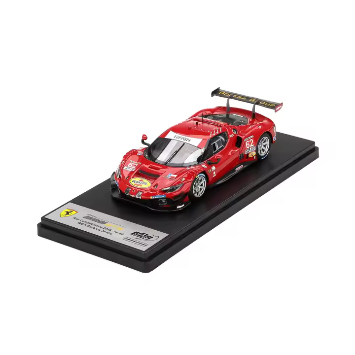 MODELOS BBR 1/43 FERRARI 296 GT3 #62 RISES IMSA COMPETICIÓN 24H DAYTONA 2023 - CS005 - 1