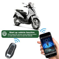 Dispositivo Antirrobo Para Motocicleta Con Bluetooth Controlado Por App Desbloqueo Automático Con Un Click Luz Alarmante Silencioso - details 4