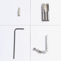 Herramienta Multifuncional De Piel Profesional 7 En 1 Para Manualidades Y Costura Ajustable Con Ranuras Y Pliegues Para DIY - details 5