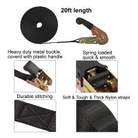 Cinturones De Tensión Para Coche 800kg Con Hebilla De Cierre Reflector Para Seguridad De Carga Y Equipaje Fácil De Usar - details 16