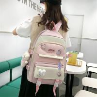 5 Unids Kawaii Mochila con Colgante de Oso Rosa - details 1