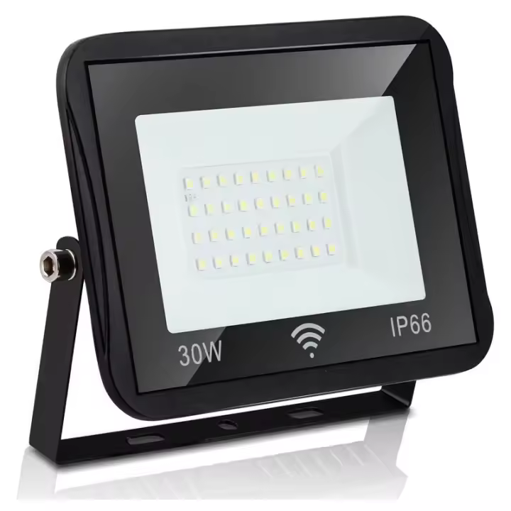 30W LED floodlight Black motion sensor Warm white 3000K - 1