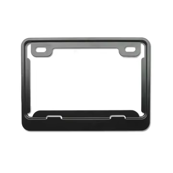 Marco para matrícula de motocicleta, cubierta universal para matrícula de coche, soporte multiusos para matrícula de coche - 1