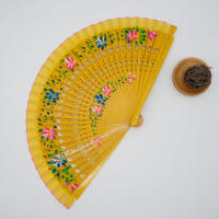 Abanico Plegable De Madera Para Baile Español Nuevo Adorno Para Fiesta Decoración Del Hogar O Regalo De Arte Y Manualidades - details 9