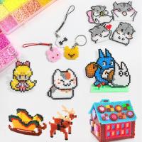 Perler Bolas Cuadradas 2.6mm/5mm Para Tablero De Puzle 3D Juguetes Educativos Para Niños Jigsaw Puzzle Brinquedos Unisex - details 10