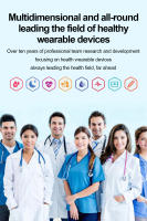 Smartwatch ECG función ECG, 1,43 pulgadas ultra retina 466 * 466 pantalla táctil completa, llamada bluetooth, la medición no invasiva de glucosa, temperatura corporal, oxígeno en sangre, control de la presión, la formación respiratoria - details 4