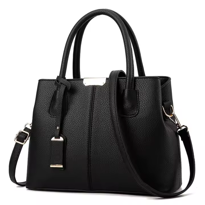 Bolso De Hombro Para Mujer Estilo Europeo Y Americano Nueva Moda Y Textura De Alta Gama Bolso Mano Con Cierre De Cremallera - 1