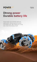 Coche De Carreras Deformable Con Sensores De Gestos Control Remoto Luces Música Spray Horizontal Acrobacias Off-road Escalada Drift Envoltura - details 10