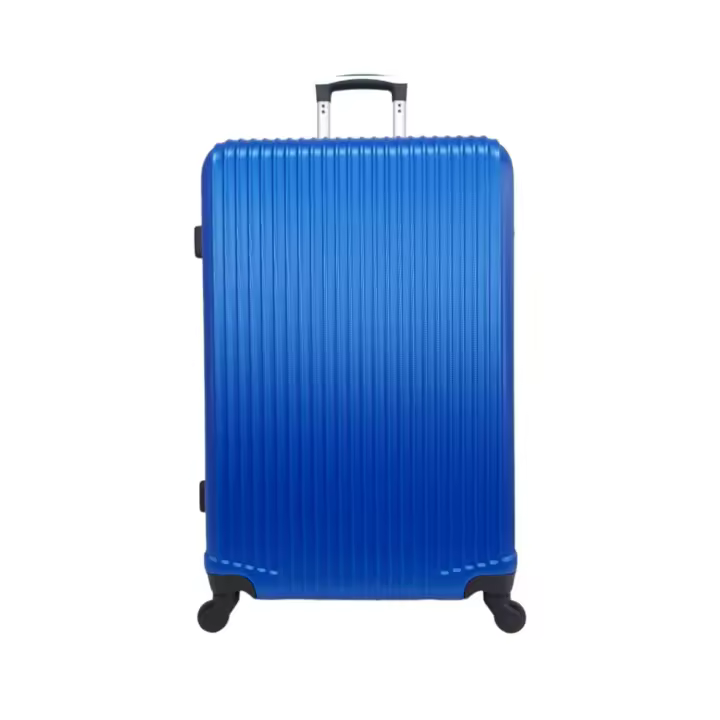 Maleta Grande Travel barata 1004 de Viaje color Azul  de  76 x 49 x 29 cm. muy ligera 3,8 kg. 4 ruedas dobles giratorias 360º. Cerradura  de combinación de 3 dígitos. Excelente relación calidad-precio. (AZUL) - 1