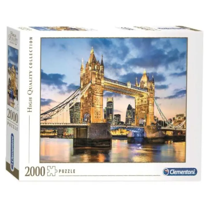 Puzzle 2000 Piezas del Puente Torre Londres - Clementoni - 1