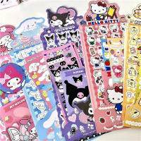 Pegatinas Kawaii Sanrio DIY Para Diario De Mano Decorativas Con Dibujos De Gatos Y Kuromi Divertidos Regalo De Navidad O Cumpleaños Para Niñas - details 1